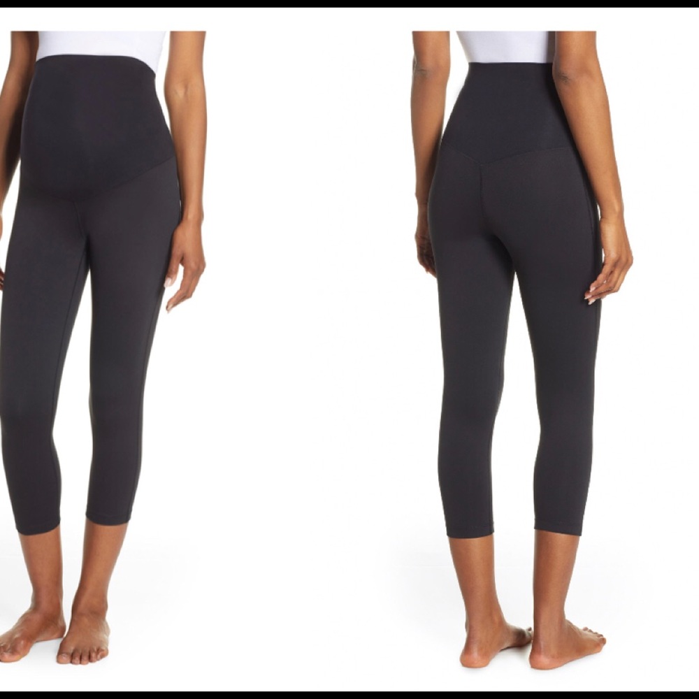 Zella Maternity cropped leggings